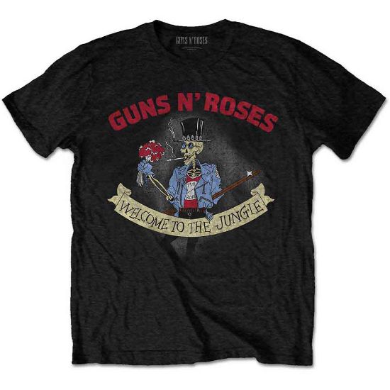 Picture of Guns N' Roses Unisex T-Shirt: Skeleton Vintage
