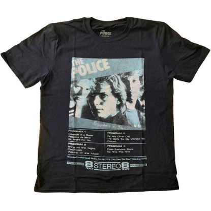 Picture of The Police Unisex T-Shirt: Reggatta 8 Track