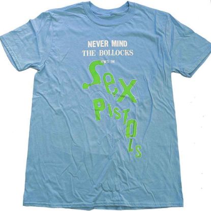 Picture of The Sex Pistols Unisex T-Shirt: Never Mind The Bollocks Drop Logo