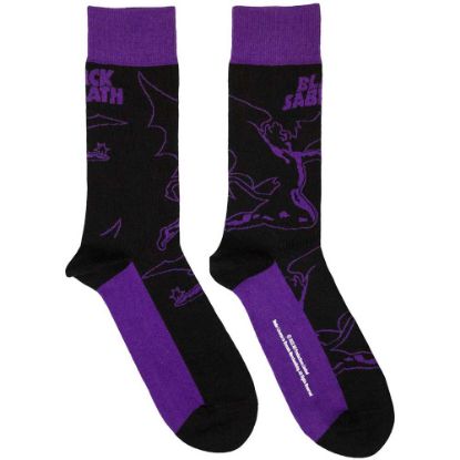 Picture of Black Sabbath Unisex Ankle Socks: Logo & Demon (UK Size 7 - 11)