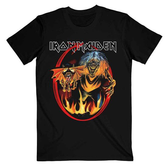 Picture of Iron Maiden Unisex T-Shirt: Number Of The Beast Devil Tail