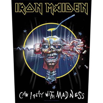 Picture of Iron Maiden Back Patch: Can I Play With Madness