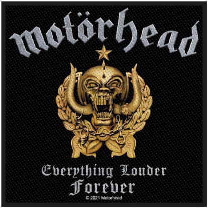 Picture of Motorhead Woven Patch: Everything Louder Forever (Standard)