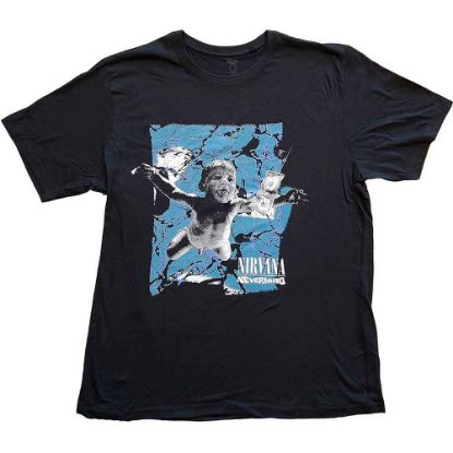 Picture of Nirvana Unisex T-Shirt: Nevermind Cracked