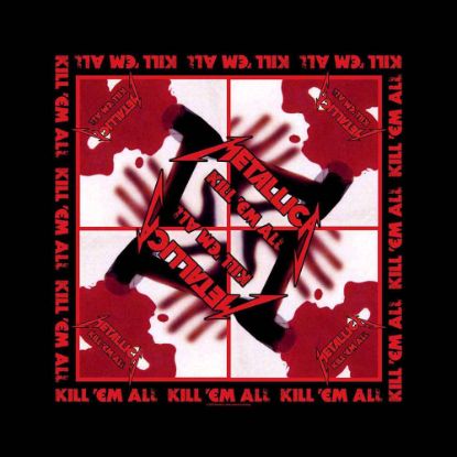 Picture of Metallica Unisex Bandana: Kill 'Em All