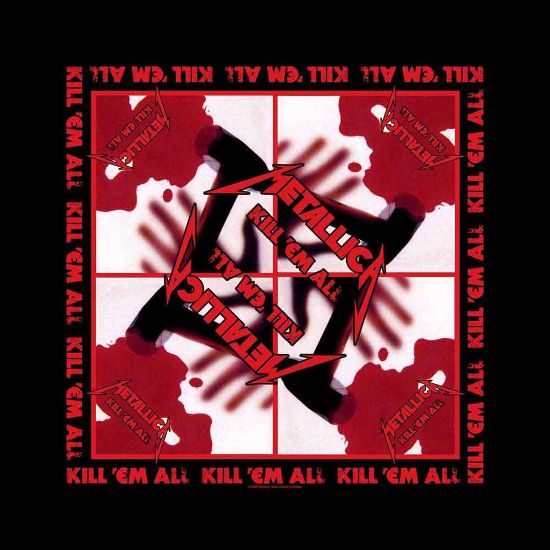 Picture of Metallica Unisex Bandana: Kill 'Em All