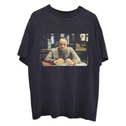 Picture of The Godfather Unisex T-Shirt: Café Scene