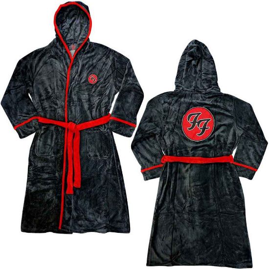 Picture of Foo Fighters Unisex Bathrobe: FF Logo  