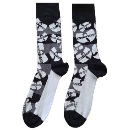 Picture of Wu-Tang Clan Unisex Ankle Socks: Logos Monochrome (UK Size 7 - 11)