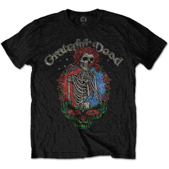 Picture of Grateful Dead Unisex T-Shirt: Floral Stealie