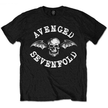 Picture of Avenged Sevenfold Kids T-Shirt: Classic Deathbat  