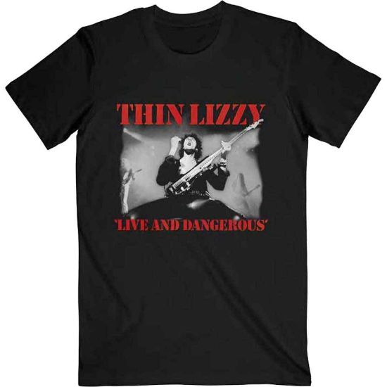 Picture of Thin Lizzy Unisex T-Shirt: Live & Dangerous