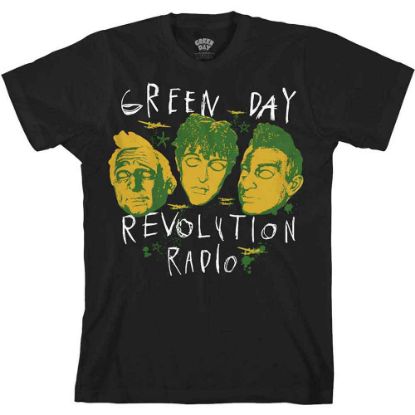 Picture of Green Day Unisex T-Shirt: Scribble Mask