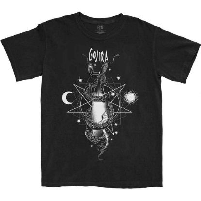Picture of Gojira Unisex T-Shirt: Celestial Snakes