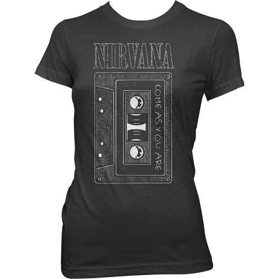 Picture of Nirvana Ladies T-Shirt: As You Are Tape