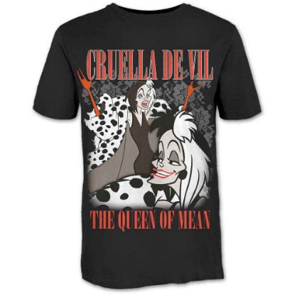 Picture of 101 Dalmatians Unisex T-Shirt: Cruella Homage