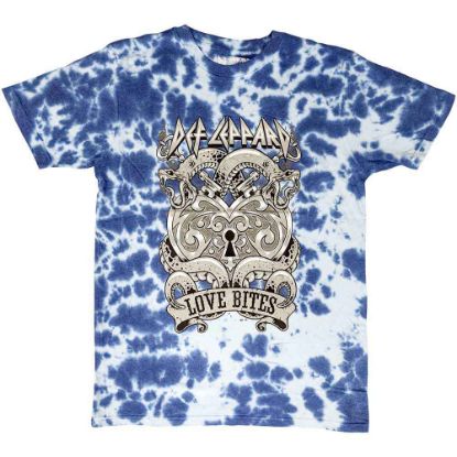 Picture of Def Leppard Unisex T-Shirt: Love Bites Wash Collection