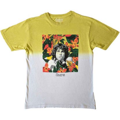 Picture of The Doors Unisex T-Shirt: Floral Square Wash Collection