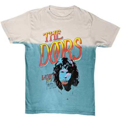 Picture of The Doors Unisex T-Shirt: Light My Fire Stacked Wash Collection