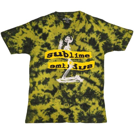 Picture of Sublime Unisex T-Shirt: Praying Skeleton Wash Collection