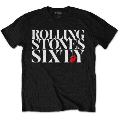 Picture of The Rolling Stones Unisex T-Shirt: Sixty Chic