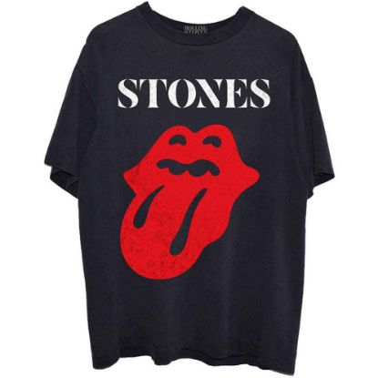 Picture of The Rolling Stones Unisex T-Shirt: Sixty Classic Vintage Solid Tongue