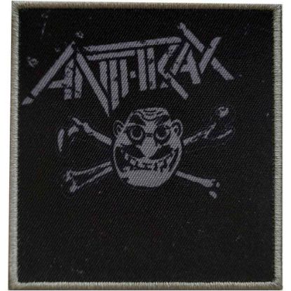 Picture of Anthrax Printed Patch: Cross Bones (Standard) 