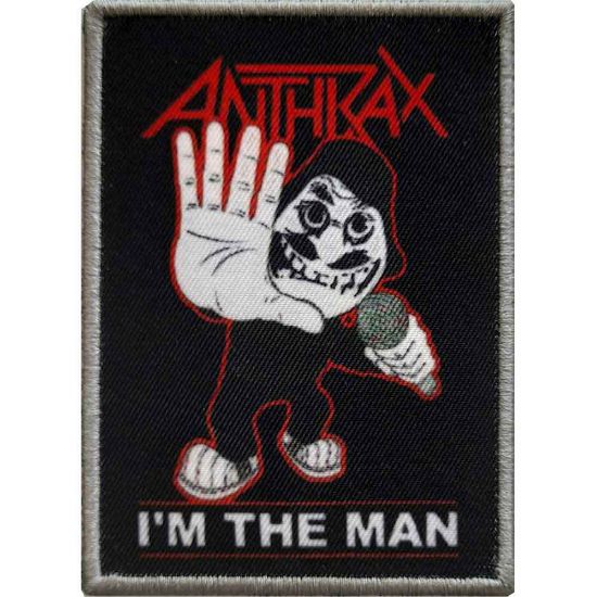 Picture of Anthrax Printed Patch: I'm The Man (Standard) 