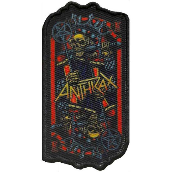 Picture of Anthrax Printed Patch: Evil King (Standard) 