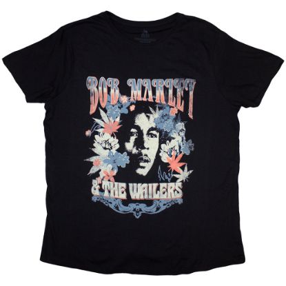 Picture of Bob Marley Ladies T-Shirt: & The Wailers (20)