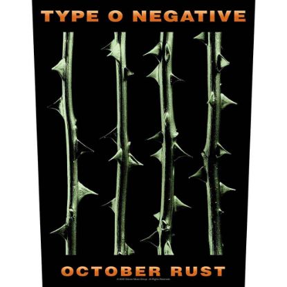 Picture of Type O Negative Back Patch: October Rust