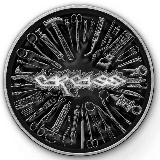 Picture of Carcass Pin Badge: Tools (Enamel In-Fill)