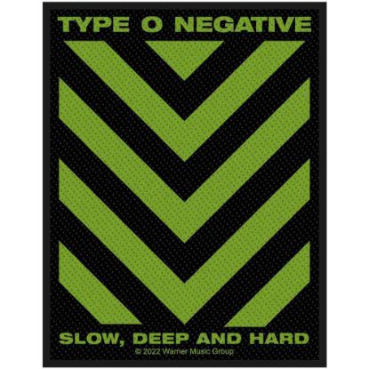 Picture of Type O Negative Woven Patch: Slow, Deep & Hard (Standard)