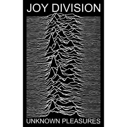 Picture of Joy Division Textile Poster: Unknown Pleasures