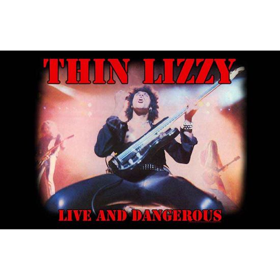 Picture of Thin Lizzy Textile Poster: Live And Dangerous