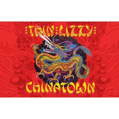 Picture of Thin Lizzy Textile Poster: Chinatown