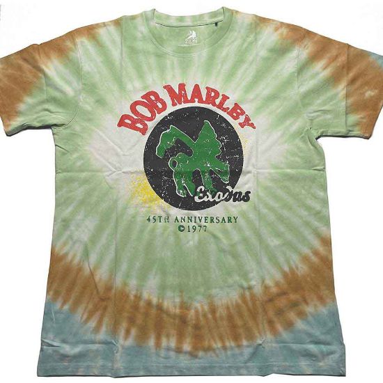 Picture of Bob Marley Unisex T-Shirt: 45th Anniversary Wash Collection
