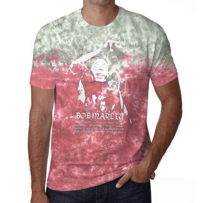 Picture of Bob Marley Unisex T-Shirt: Exodus Playlist Wash Collection