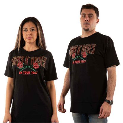 Picture of Guns N' Roses Unisex T-Shirt: 87 Tour Embellished