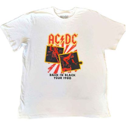 Picture of AC/DC Unisex T-Shirt: Back in Black Tour 1980