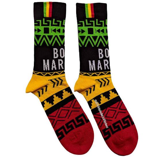 Picture of Bob Marley Unisex Ankle Socks: Press Play (UK Size 7 - 11)