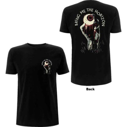 Picture of Bring Me The Horizon Unisex T-Shirt: Zombie Eye Back Print