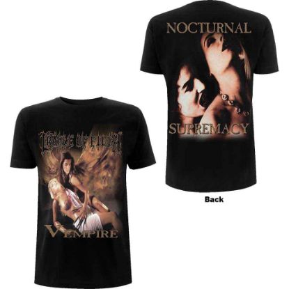 Picture of Cradle Of Filth Unisex T-Shirt: Vempire Back Print