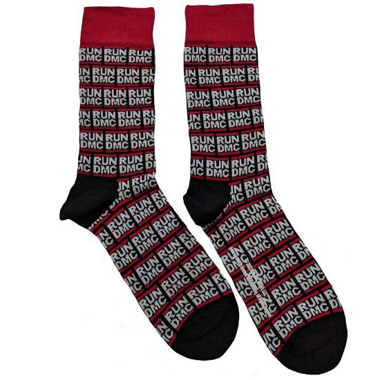 Picture of Run DMC Unisex Ankle Socks: All Over Logo (UK Size 7 - 11)