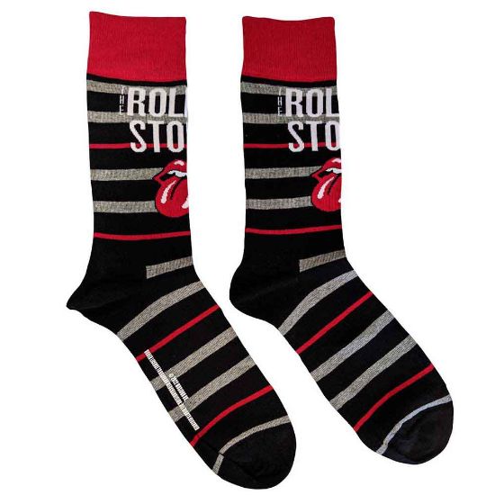 Picture of The Rolling Stones Unisex Ankle Socks: Logo & Tongue (UK Size 7 - 11)