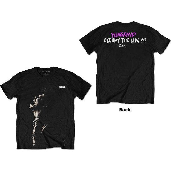 Picture of Yungblud Unisex T-Shirt: Occupy the UK (Back Print)