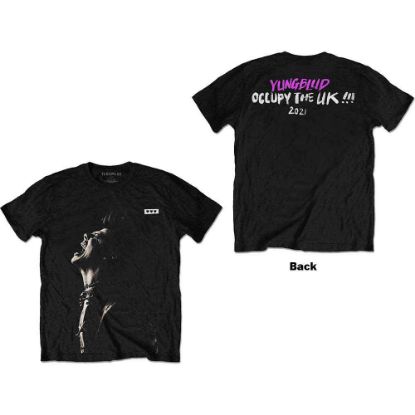 Picture of Yungblud Unisex T-Shirt: Occupy the UK (Back Print) (Medium)