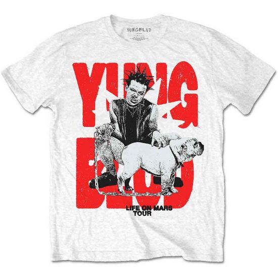 Picture of Yungblud Unisex T-Shirt: Life on Mars Tour (Large)