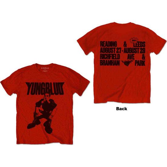 Picture of Yungblud Unisex T-Shirt: R-U-OK? (Back Print) (Small)