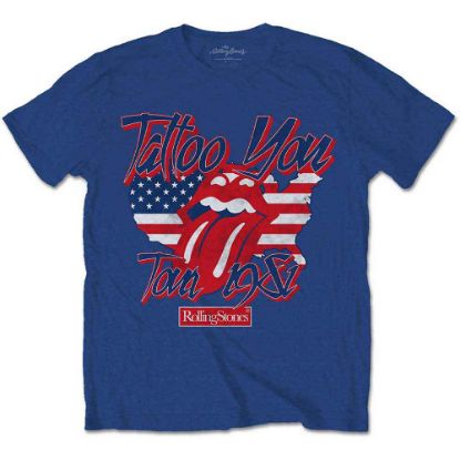 Picture of The Rolling Stones Unisex T-Shirt: Tattoo You Americana